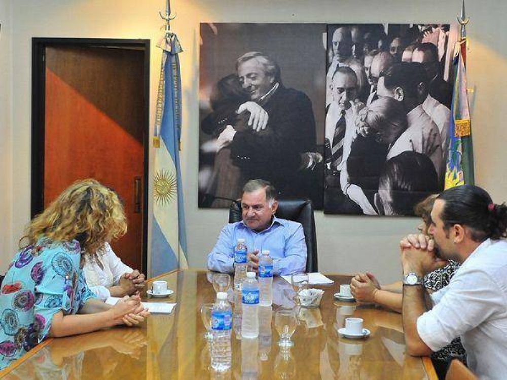 Pereyra mantuvo encuentro con Suteba