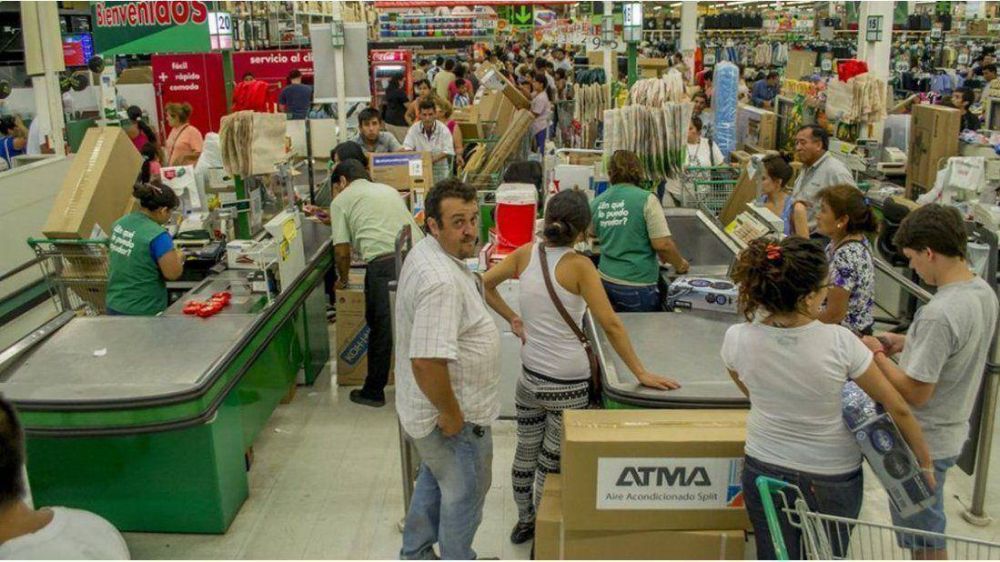 En el primer d�a los comercios vendieron un 600% m�s