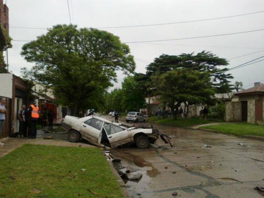 Otro muerto en un espectacular choque en las calles marplatenses