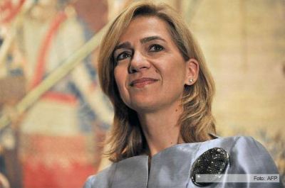 La Justicia espa�ola ratific� la imputaci�n a la Infanta Cristina por delitos fiscales