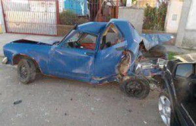 San Pedro. Esc�ndalo por choque de polic�a ebrio