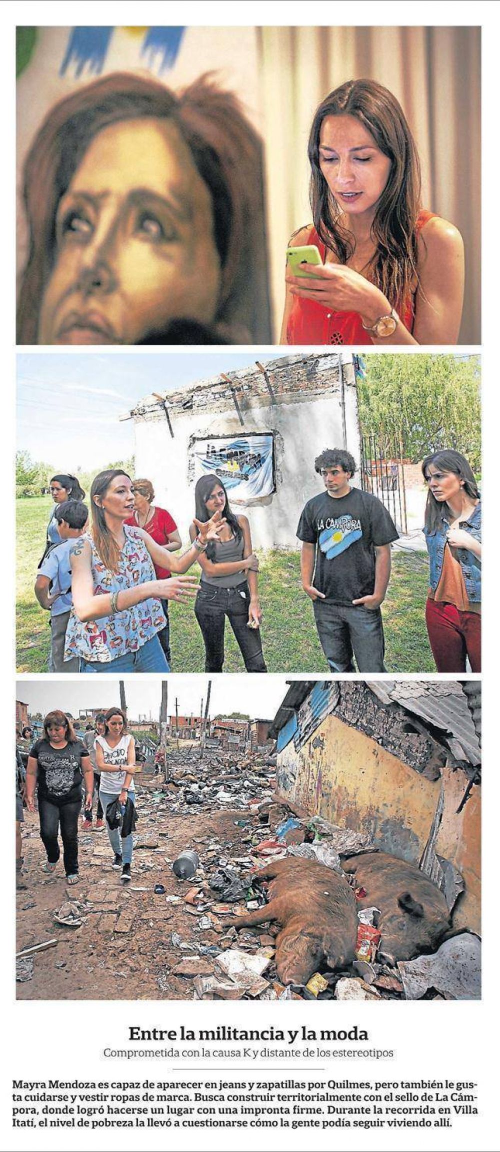 Las batallas de la dama de La C�mpora