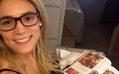 Luego de varios idas y vueltas, Roc�o Oliva viaj� a Dubai
