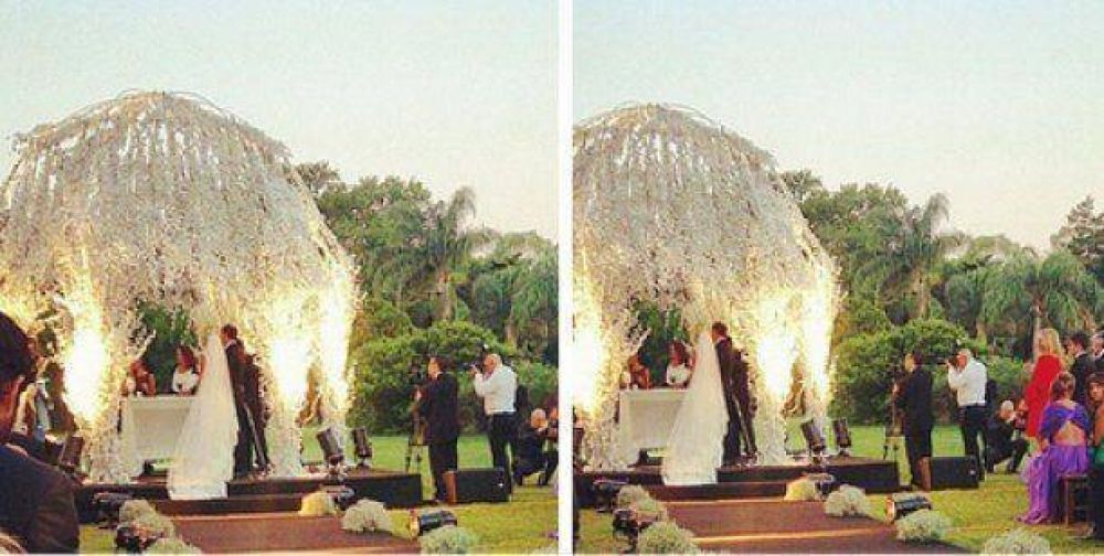 Las cifras de la millonaria fiesta de casamiento de J�sica Cirio y Mart�n Insaurralde