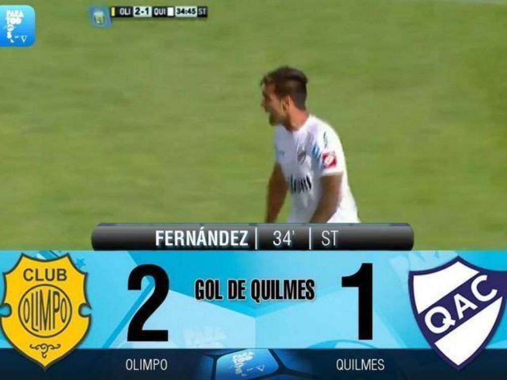 Quilmes no pudo en Bah�a Blanca