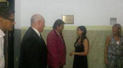 Impusieron el nombre del sacerdote Jos� Tedeschi a la Escuela 708