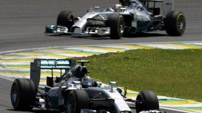 Nico Rosberg gan� el GP de Brasil y posterg� el festejo de Hamilton