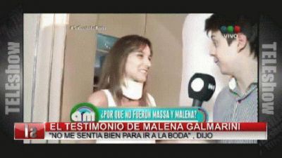 Sergio Massa explic� por qu� no fue a la boda de Mart�n Insaurralde y J�sica Cirio