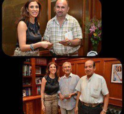 La primera mandataria recibi� entidades del deporte y la cultura