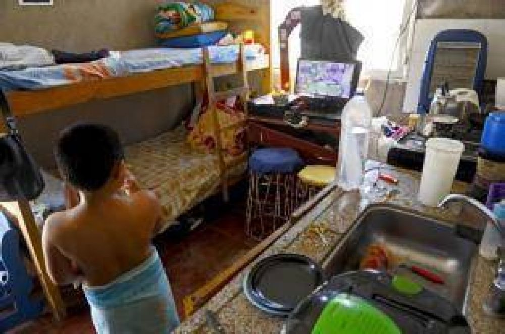 As� se vive en el barrio adonde se mudaron las villas