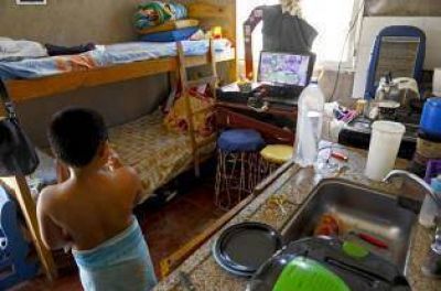 As� se vive en el barrio adonde se mudaron las villas