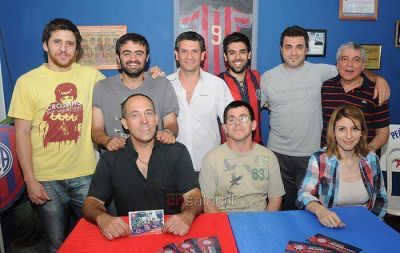 Cena aniversario de la Pe�a de San Lorenzo Pampa Biaggio