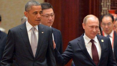 Obama y Putin se reunieron en China para tratar las crisis en Ucrania, Ir�n y Siria