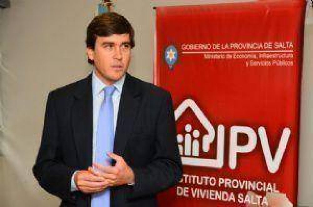 Mat�as Posadas anunci� que el IPV sortear� m�s de 1.200 nuevas viviendas en la capital salte�a