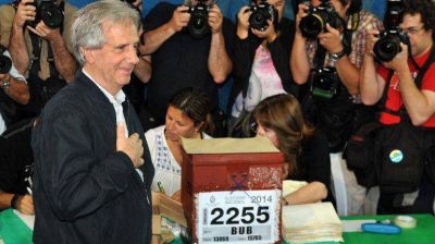 Ballottage en Uruguay: Tabar� V�zquez ganar�a por 15 puntos