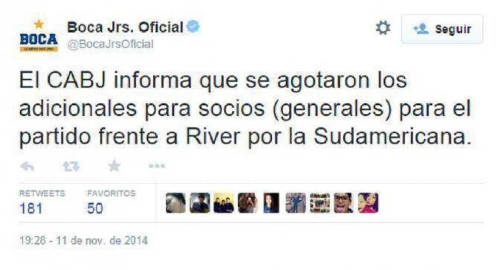 Furia en Boca: populares agotadas en 10 horas y quejas de los hinchas