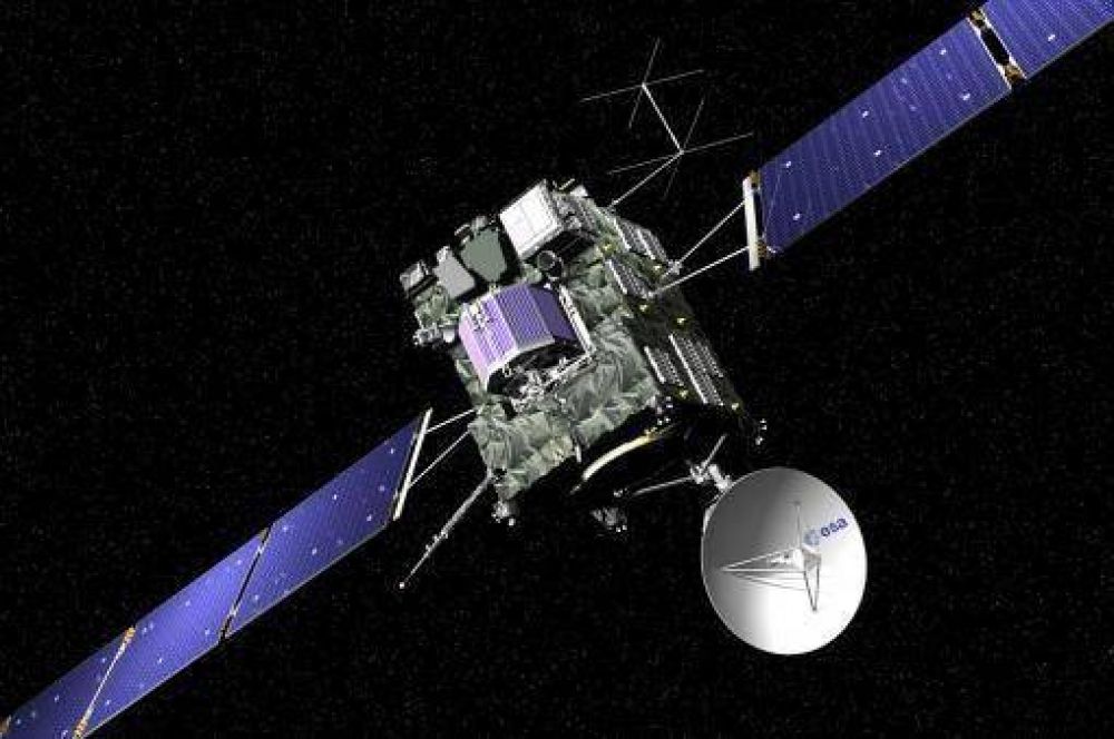 El m�dulo de Rosetta se separ� con 
