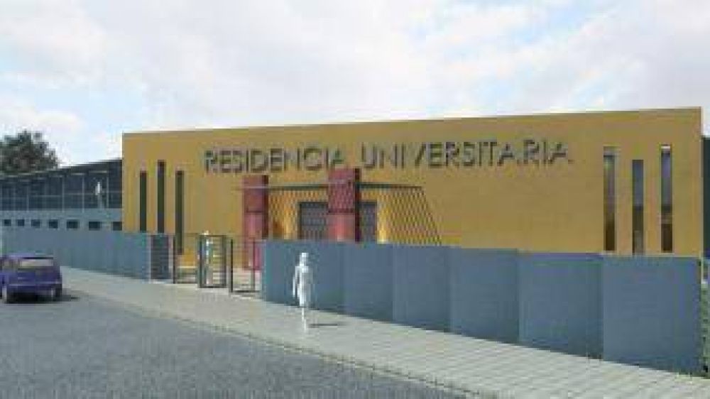 La construcci�n de la Residencia Universitaria avanza en un 75 por ciento