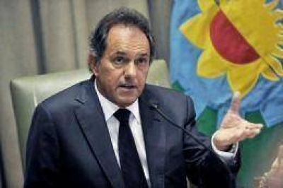 Scioli: 