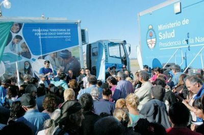 Camiones sanitarios de naci�n atender�n en los barrios Stella Maris y Standard