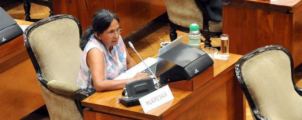 MILAGRO SALA, SE MOSTR� A FAVOR DE LA REFORMA POL�TICA