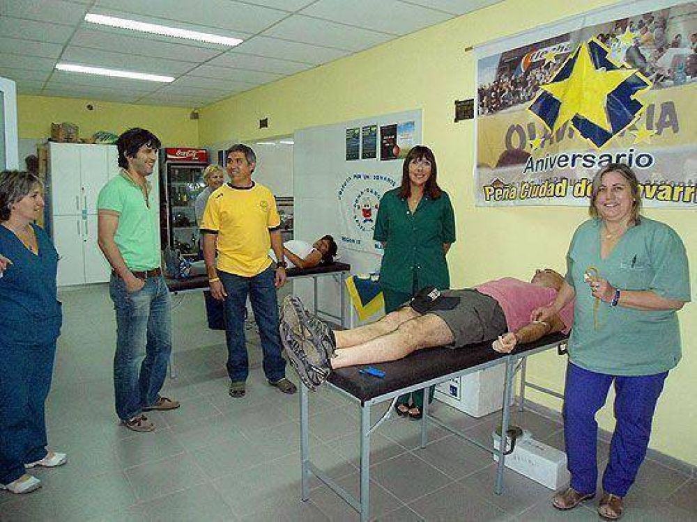 Exitosa colecta externa de sangre en la Pe�a de Boca Juniors