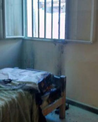 Quiso quemar un hogar de ni�os y un video la delat�