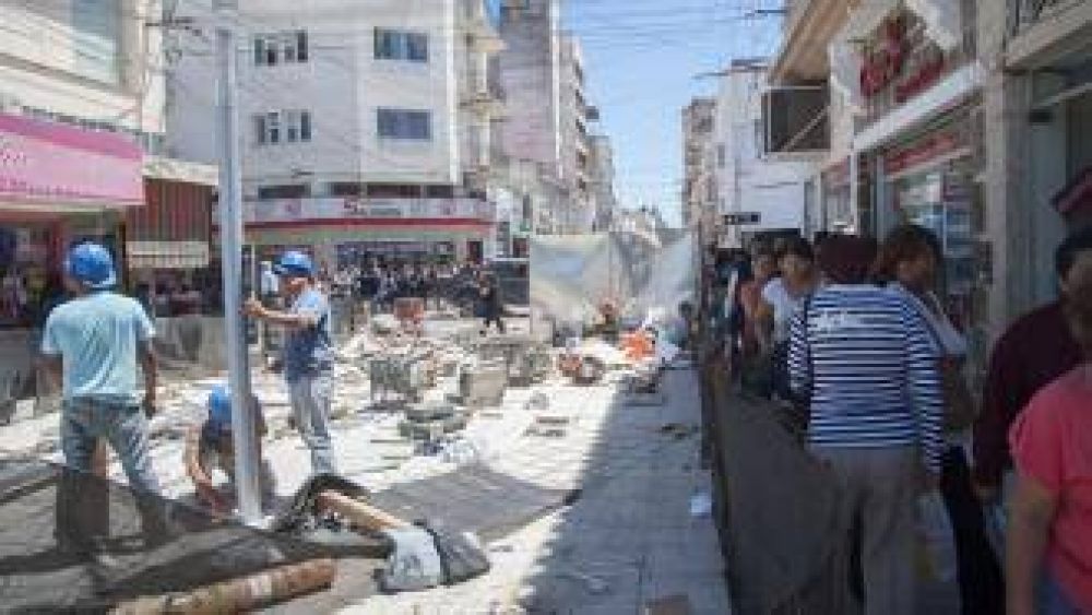 La justicia orden� suspender las obras en las peatonales