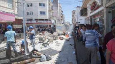 La justicia orden� suspender las obras en las peatonales