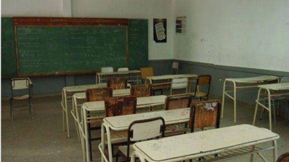 Sin clases en las escuelas de la provincia