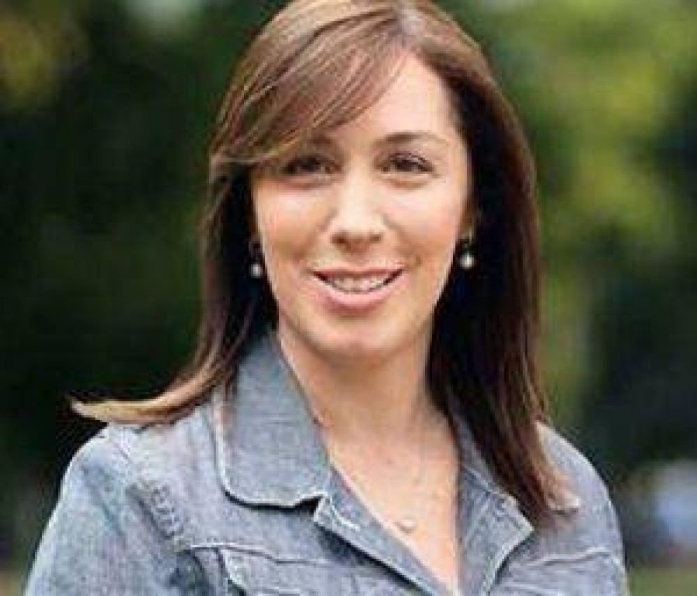 Mar�a Eugenia Vidal en Chivilcoy