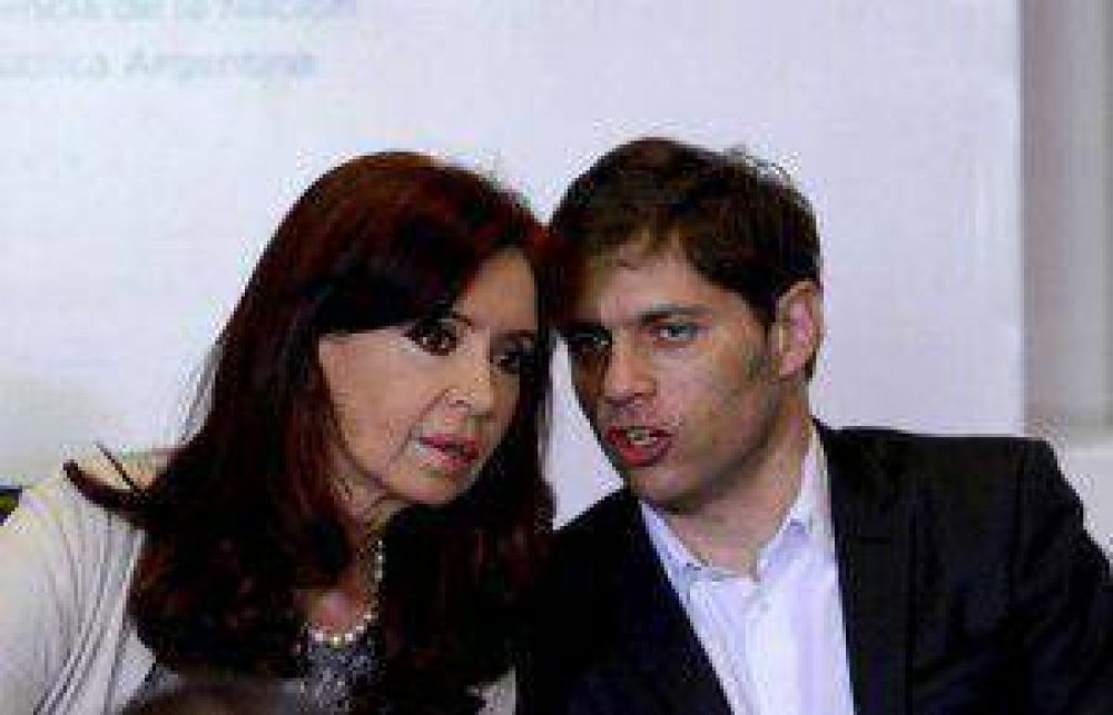 Cristina retoma de a poco las tareas en la residencia de Olivos