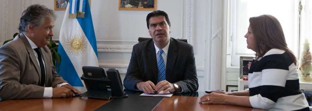 Bosetti y Beba Soria se reunieron con Capitanich