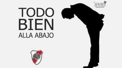 River recogi� el guante y le contest� a Boca con afiches