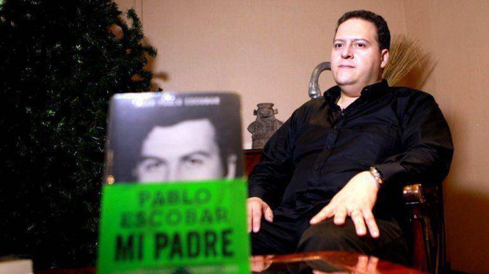 El hijo del capo Pablo Escobar presenta su biografa: 