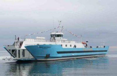 Incorporar�an una tercera barcaza en cruce Puerto Porvenir 