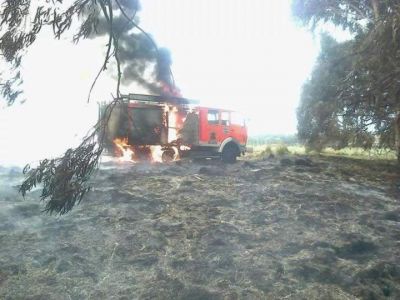 Se reaviv� el fuego en el monte, intenso trabajo