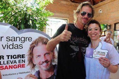 Donaci�n de sangre en Tigre