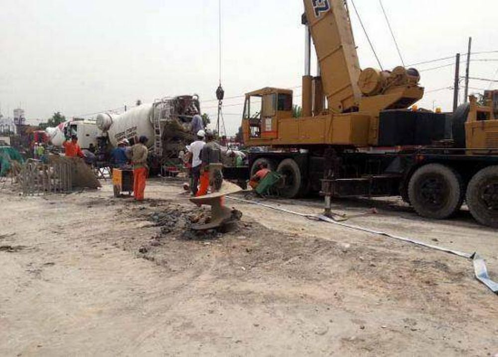Desmantelan la vieja terminal y avanza la obra del distribuidor