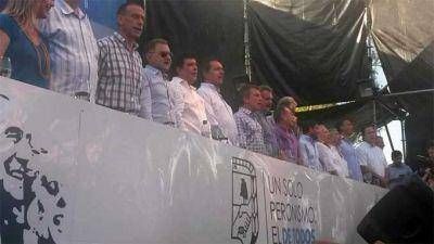 Castagneto destac� la unidad del peronismo en el acto del D�a de la Militancia