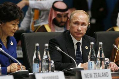 Tras las fuertes cr�ticas, Vladimir Putin fue el primero en dejar Australia