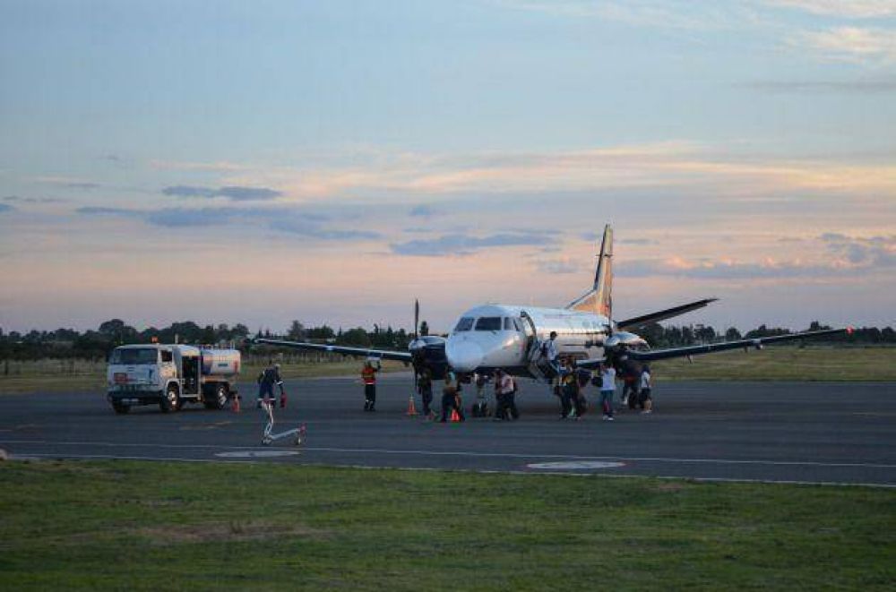 Arrib� el primer vuelo de Sol L�neas A�reas a San Luis y el Valle del Conlara