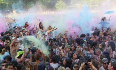 Diez mil personas se movieron al comp�s del color