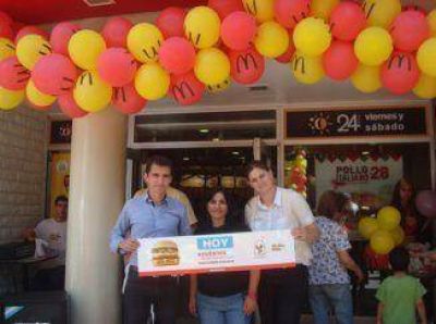 Celebraron el McD�a Feliz a beneficio de las Casas Ronald McDonald