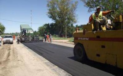 Ramallo: Comenzaron las obras de repavimentaci�n de la Ruta 51