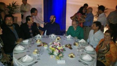 EL GOBERNADOR COMPARTI� AGASAJO POR EL 54 ANIVERSARIO DE LA POLIC�A PROVINCIAL