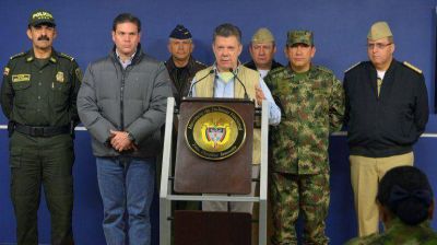 Santos suspendi� los di�logos de paz con las FARC por el secuestro de un general