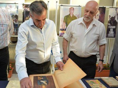 Jes�s Cariglino cerr� la primera muestra sobre Per�n en el distrito