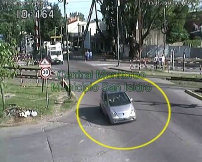 Por las c�maras de seguridad en San Isidro detuvieron a cuatro delincuentes