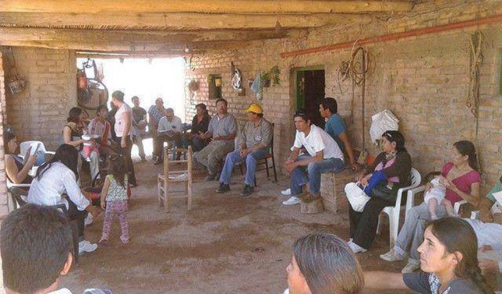 Hist�rico: comunidades huarpes tendr�n pozos de agua subterr�nea